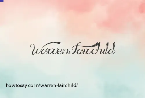 Warren Fairchild