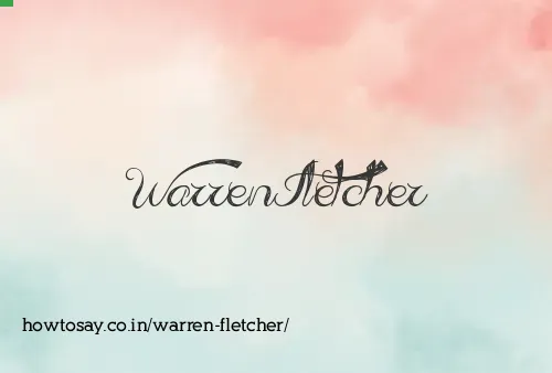 Warren Fletcher