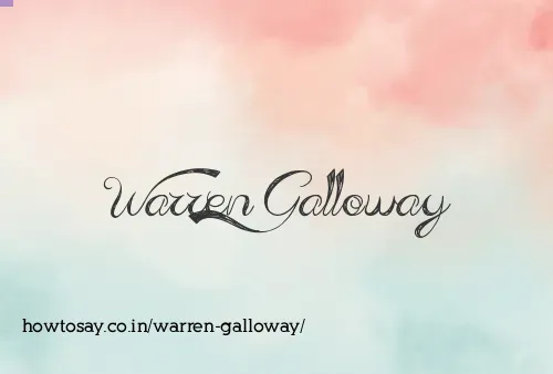 Warren Galloway