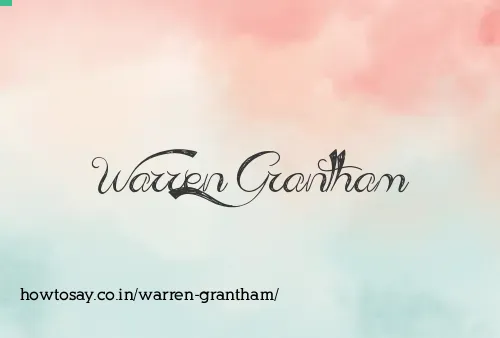 Warren Grantham