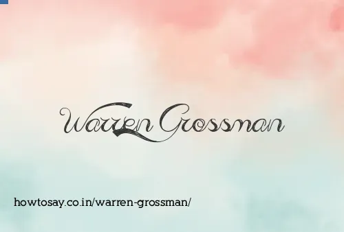 Warren Grossman