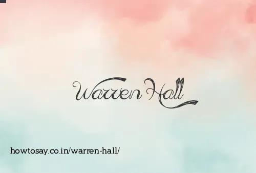 Warren Hall