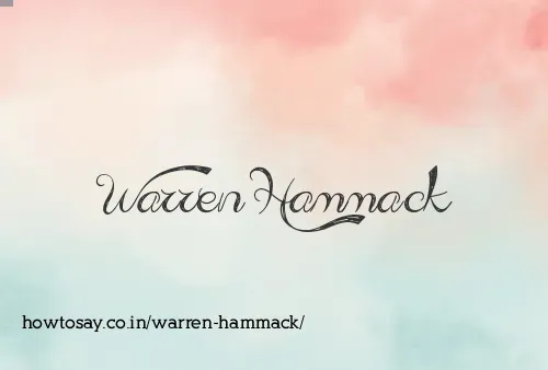Warren Hammack