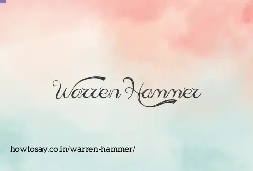 Warren Hammer
