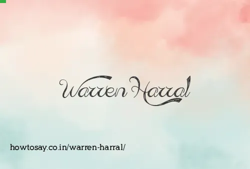 Warren Harral