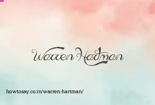 Warren Hartman