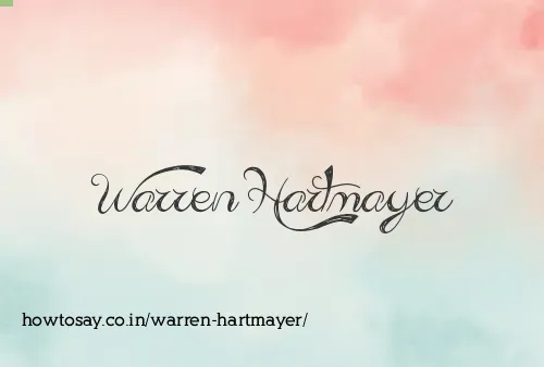 Warren Hartmayer