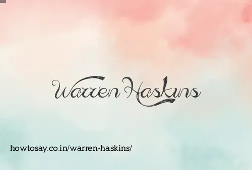 Warren Haskins