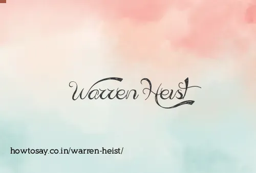 Warren Heist