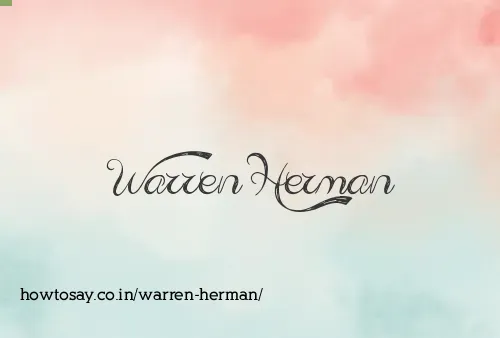 Warren Herman