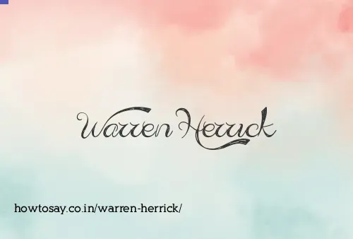 Warren Herrick