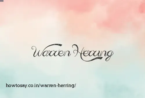 Warren Herring