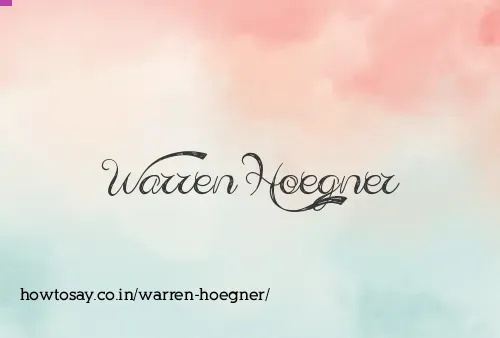 Warren Hoegner