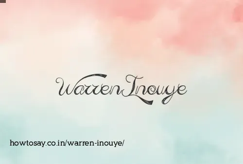 Warren Inouye