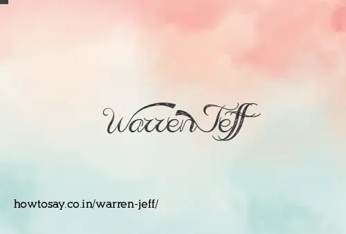 Warren Jeff