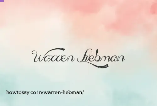 Warren Liebman