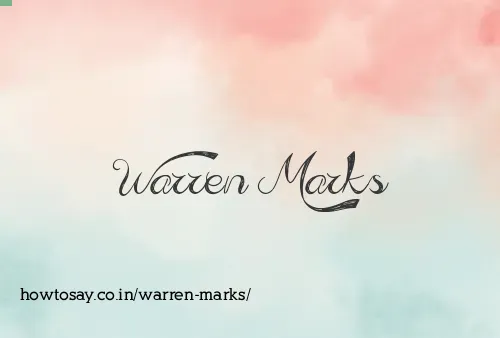 Warren Marks