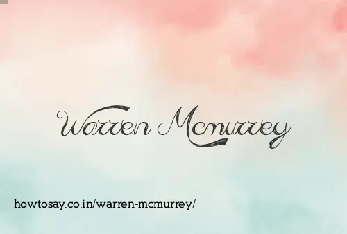 Warren Mcmurrey