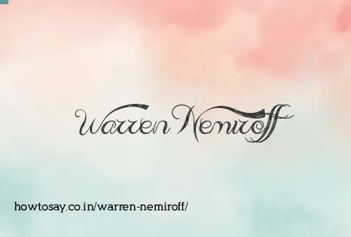 Warren Nemiroff