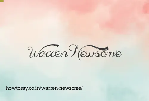 Warren Newsome