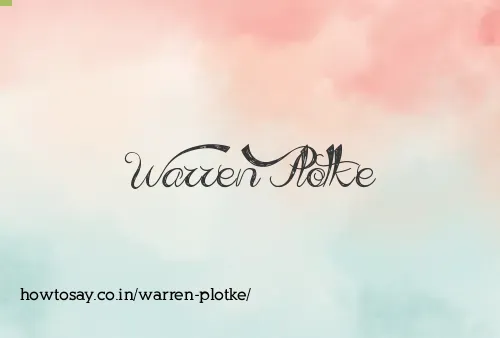 Warren Plotke