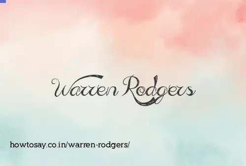 Warren Rodgers