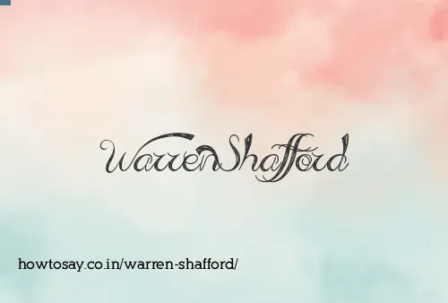 Warren Shafford