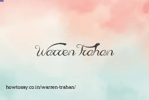 Warren Trahan