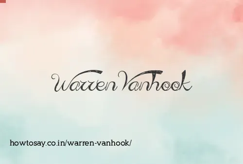 Warren Vanhook