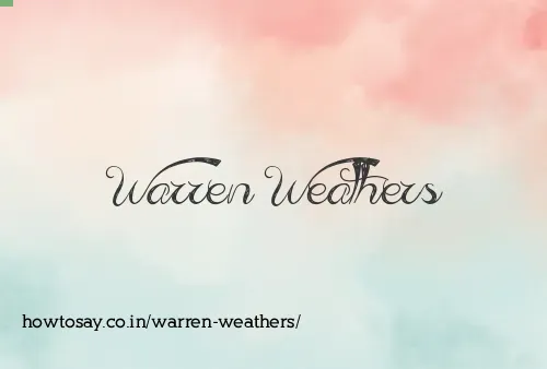Warren Weathers