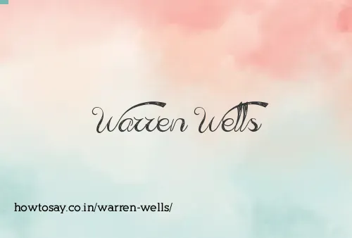 Warren Wells