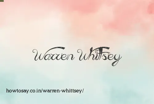 Warren Whittsey