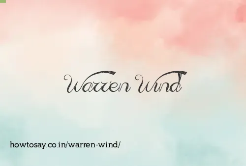 Warren Wind