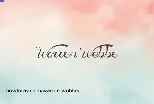 Warren Wobbe
