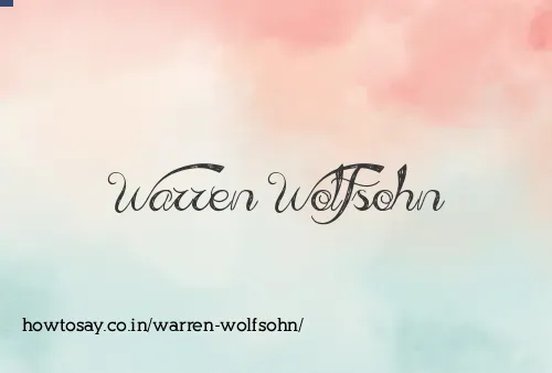 Warren Wolfsohn