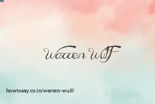 Warren Wulf