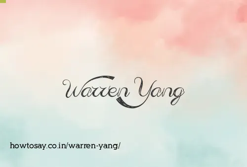 Warren Yang