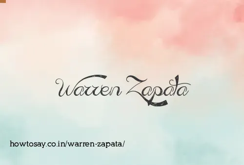 Warren Zapata