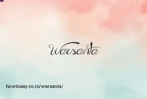 Warsanta