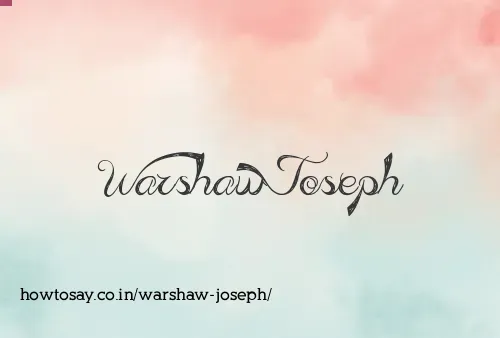 Warshaw Joseph