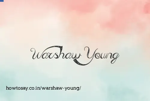 Warshaw Young