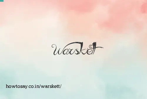 Warskett
