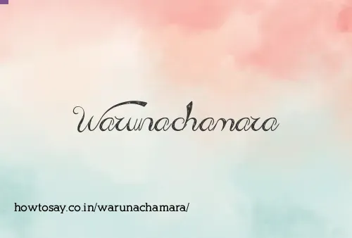 Warunachamara