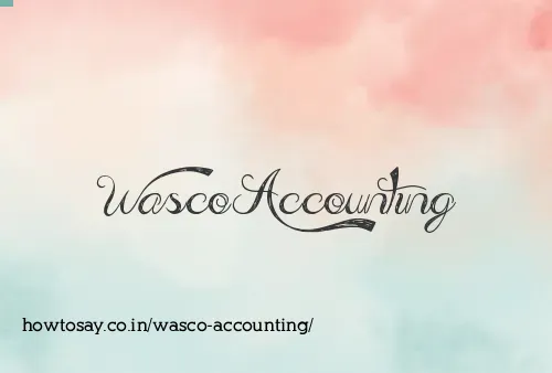 Wasco Accounting