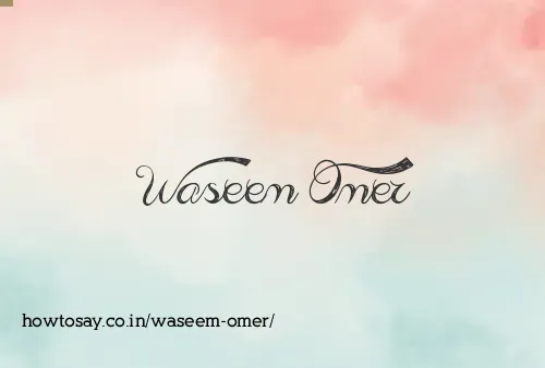Waseem Omer