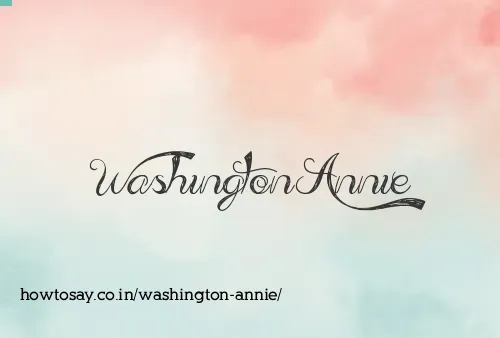 Washington Annie