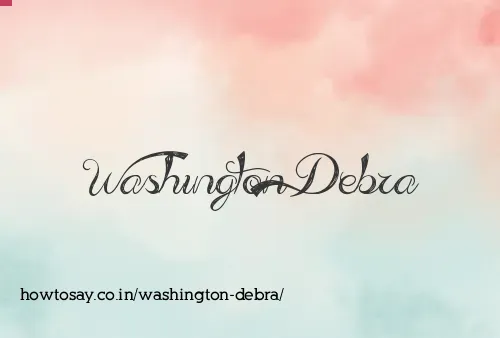 Washington Debra
