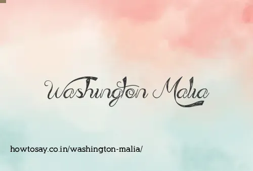 Washington Malia