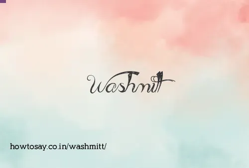 Washmitt