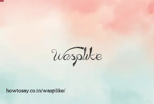 Wasplike